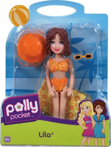  Mattel - M7797 - Poupée - Polly Pocket - La P'Tite Polly - Lila Beach Party