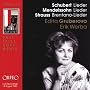 �O���x���[���@��80�N�U���c�u���O (Mendelssohn; Schubert; Strauss, R - Lieder)