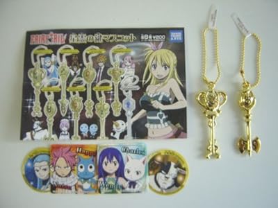  フェアリーテイル FAIRY TAIL 星霊の 鍵マスコット 人気2種 全2種 1 宝瓶宮のアクエリアス 2 金牛宮のタウ
