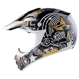  AGV Crosshelm MT-X Freestyle black-white-gold XS (53-54)