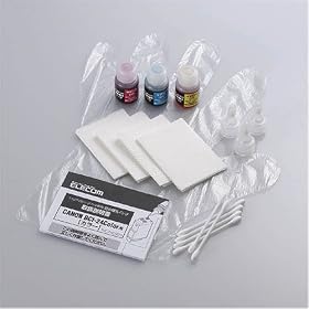 ELECOM �l�ߑւ��C���N THC-24CSET3