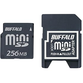 BUFFALO RSDM-256M miniSD�J�[�h 256MB���f��
