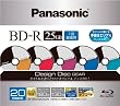 Panasonic �u���[���C�f�B�X�N �^��p6�{�� 25GB(�P�w �ǋL�^) 20���p�b�N GEAR LM-BR25M20GN