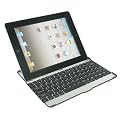 �yFu-shine�zNew�J���[iPad2�L�[�{�[�h�P�[�XBlack�~Black ���{��������tStylish aluminum material
