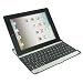 �yFu-shine�zNew�J���[iPad2�L�[�{�[�h�P�[�XBlack�~Black ���{��������tStylish aluminum material