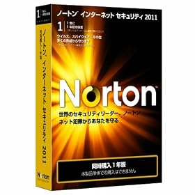 Norton Internet Security 2011 �����w��1�N��