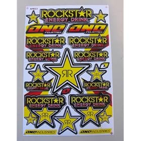 ROCKSTAR ENERGY ONE IND �X�e�b�J�[�V�[�g 009