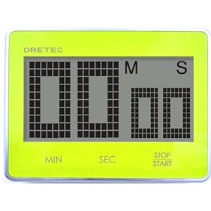 【クリックで詳細表示】DRETEC スクロールタイマー グリーン T-309GN