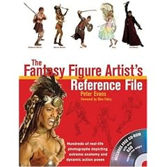 The Fantasy Figure Artist's Reference File: Hundreds of Real-life Photographs Depicting Extreme Anatomy And Dynamic Action Poses
