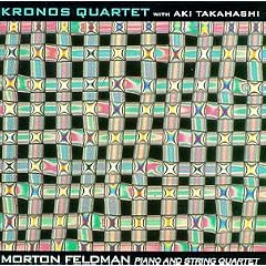 Morton Feldman: Piano and String Quartet
