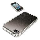 iPhone4/4S ラメTPUケース 両面フィルム付 クリア
