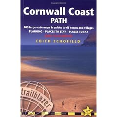 Cornwall Coast Path: Bude to Falmouth Planning, Places to Stay, Pleaces to Eat, includese 100 Large-Scale Walking Maps