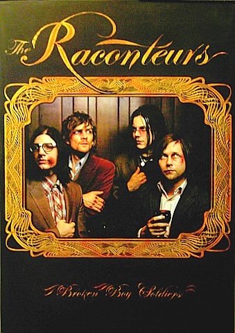  Raconteurs Poster ~ Broken Boy Soldiers ~ Exclusive U.K. Import ~ 24x36