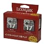 Lexmark 10N0583 17 �u���b�N�J�[�g���b�W(�G�R�m�~�[) 2�p�b�N 10N0583