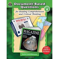 Document-Based Questions for Reading Comprehension and Critical Thinking, Grade 4
