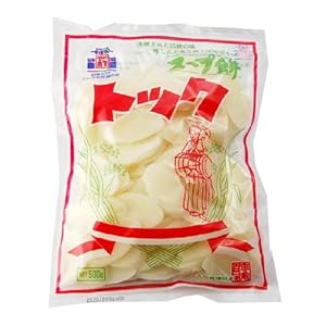 【クリックで詳細表示】本場韓国の味 徳山物産 トック(スープ餅) 500g×10個(1ケース)： 食品・飲料・お酒 通販