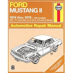 Ford Mustang II, 1974-1978 (Haynes Manuals)