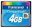 Transcend TS4GCF80 4GB CF�J�[�h80�{��