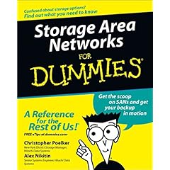【クリックで詳細表示】Storage Area Networks For Dummies