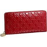 COACH(コーチ) 公式 チェルシー エンボスド パテント アコーディオン ジップ アラウンド