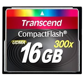 Transcend 300�{���R���p�N�g�t���b�V���J�[�h 16GB TS16GCF300