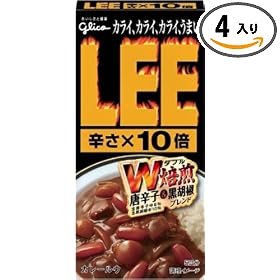 �O���R LEE���E�h��10�{ 120g�~4��