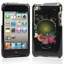 Plastic Case For iPod Touch 4 　プラスチックケース　二つパーツタイプ　 (505-5)　液晶保護フィルム　USB充電ケーブル付　（全17タイプ）