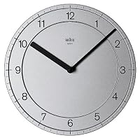Braun classic ウォールクロック シルバー ABW31 2910079