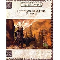 Forgoteen Realms Dungeon Master's Screen: Forgotten Realms Supplement