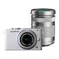 OLYMPUS �}�C�N����� PEN Lite E-PL3 �_�u���Y�[���L�b�g �z���C�g E-PL3 DZKIT WHT