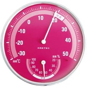 DRETEC �A�i���O �����x�v �s���N O-310PK