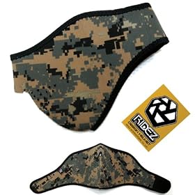 RIDEZ SKULL �t�F�C�X�}�X�N�@�f�W�^���J���t���[�W���i�O���[���~���^���[�x�[�X�j