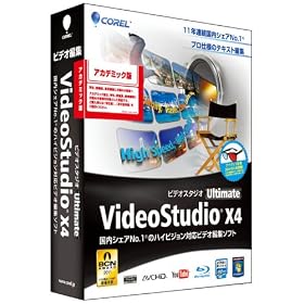 VideoStudio Ultimate X4 �A�J�f�~�b�N��
