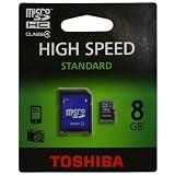 ���� TOSHIBA microSDHC(�}�C�N��SDHC)�J�[�h 8GB CLASS4 [�C�O�p�b�P�[�W]���łɂ��