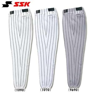 【クリックでお店のこの商品のページへ】SSK(エスエスケイ) ストライプロングルーズパンツ SSK-UP002LL