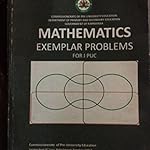 Mathematics exemplar for 1st puc