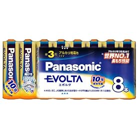 Panasonic �G�{���^���d�r�P�O�^8�{�p�b�N LR6EJ/8SW