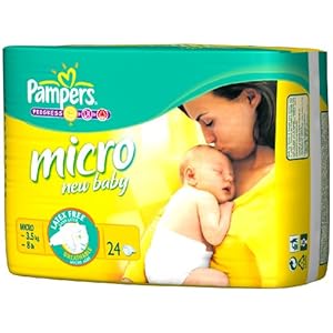 【クリックで詳細表示】パンパース マイクロ 新生児より小さいサイズ 24枚