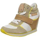 Calvin Klein Jeans Viridiana Suede/Nylon/Vacchetta/Patent, Baskets mode femme