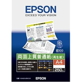 EPSON �G�v�\���������ʏ㎿���ʎ�<�Đ���>A4 250�� KA4250NPDR