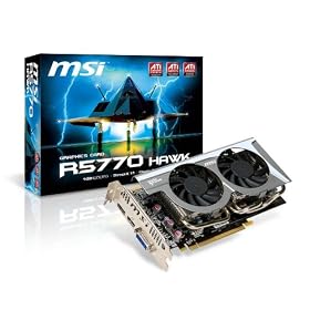 MSI �O���t�B�b�N�{�[�h AMD�V���[�Y R5770 Hawk