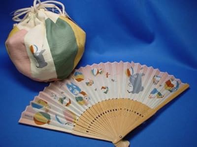 となりのトトロ 扇子&巾着(紙風船)セット