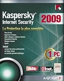  Kaspersky Internet Security 2009 (1 Poste / 1 An)