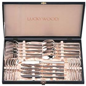 LUCKYWOOD �G�������h�V���[�Y 25pc �f�B�i�[�Z�b�g 5�q�p