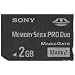 [�C�O�Ńp�b�P�[�W]SONY �������[�X�e�B�b�N Pro Duo MS-MT2G 2GB