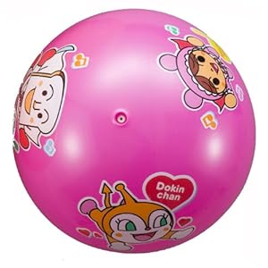 【クリックで詳細表示】アンパンマン ボール8号 パールピンク
