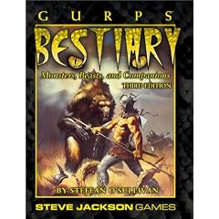 Gurps Bestiary: Monsters, Beasts, and Companions (GURPS: Generic Universal Role Playing System)