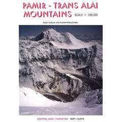 Pamir-Trans Altai Mountains Map and Guide: Central Asia/Tajikistan