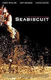  Seabiscuit ORIGINAL movie Poster Jeff Bridges RARE - 17x11