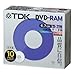 TDK �f�[�^�pDVD-RAM ���{�� 2-3�{�� 4.7GB �C���N�W�F�b�g�v�����^�Ή��i�z���C�g�j 10���p�b�N DRAM47PB10S